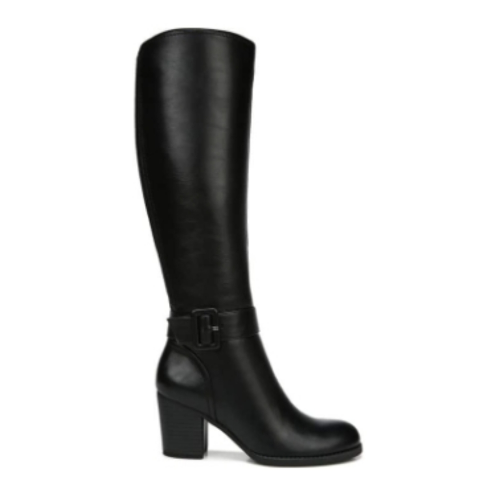 SOUL NATURALIZER WOMEN'S TWINKLE KNEE BLACK BOOTS SIZE 9M